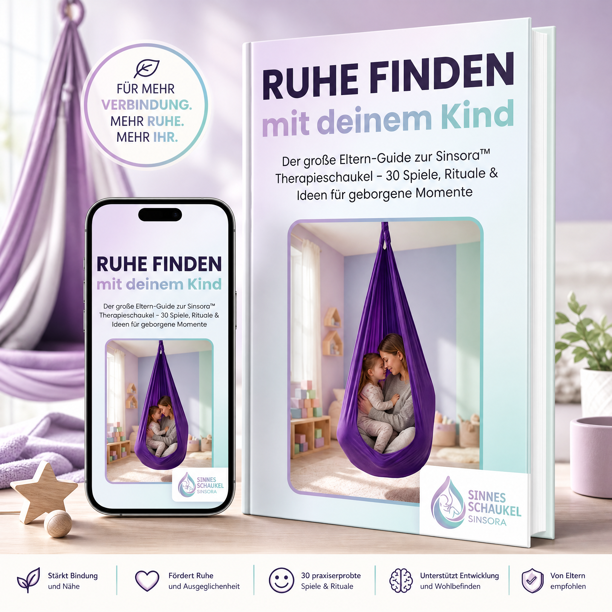 ebook - Ruhe finden mit deinem Kind (Therapieschaukel Elternguide)